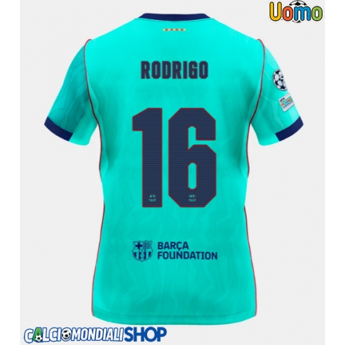 Maglie da calcio Barcelona Rodri Hernandez #16 Terza Maglia 2026-27 Manica Corta